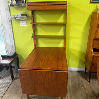 Same!!! Mid Century Teak and Oak Royal System Wall Unit from Denmark