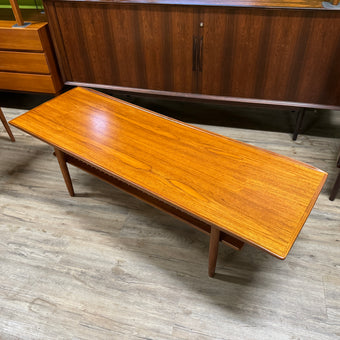 Sale!!! Mid Century Teak Coffee Table