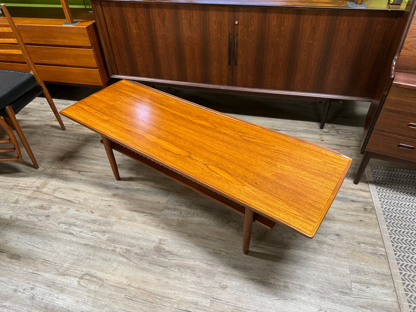 Sale!!! Mid Century Teak Coffee Table