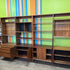 Mid Century Walnut Cado Freestanding Wall Unit