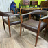 Sale!!! Mid Century Teak Arm Chairs