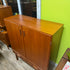 Mid Century Teak Bar Cabinet from Denmark