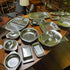 Mid Century Scandinavian Stainless Steel Serving Dishes