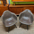 Vintage Eames Molded Fiberglass DAW Armchairs