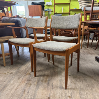 Mid Century Teak Dining Chairs