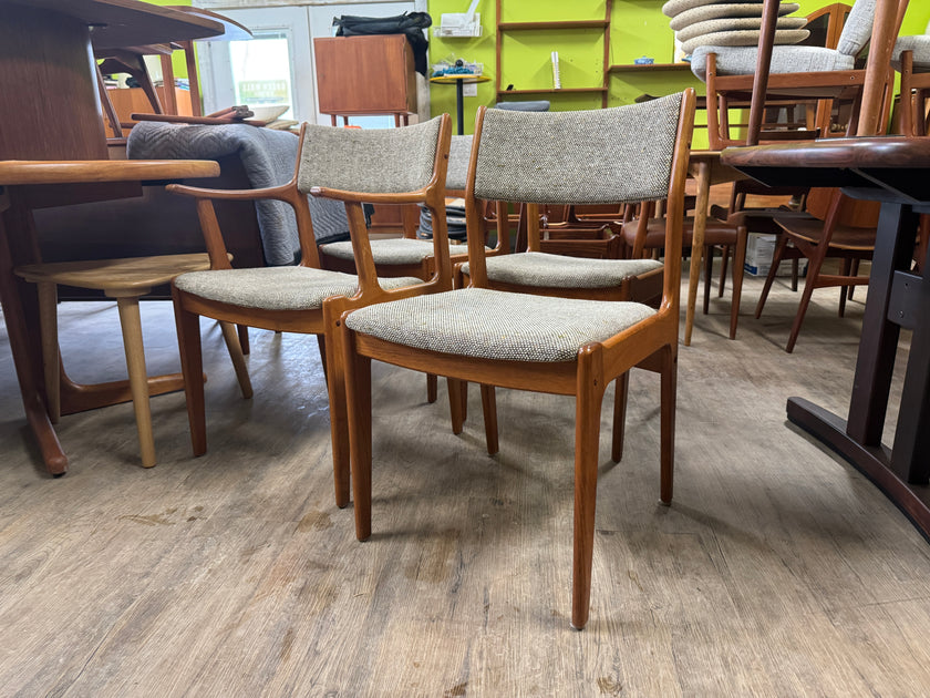 Mid Century Teak Dining Chairs