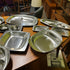 Mid Century Scandinavian Stainless Steel Serving Dishes