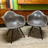 Vintage Eames Molded Fiberglass DAW Armchairs