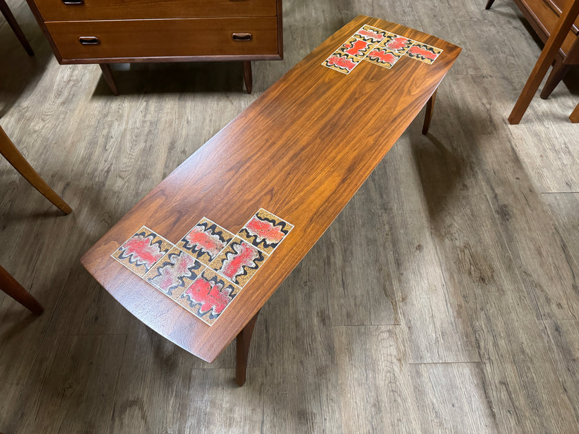 Mid Century Walnut Coffee Table