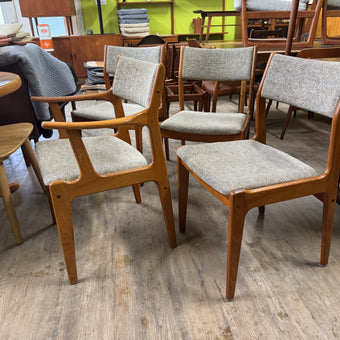 Mid Century Teak Dining Chairs