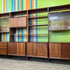 Mid Century Walnut Cado Freestanding Wall Unit