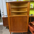 Mid Century Teak Corner Cabinet from Denmark