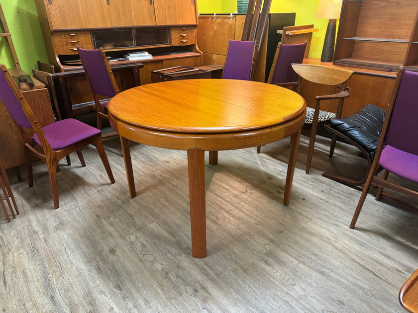 Mid Century Teak Dining Table from Denmark