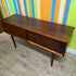 Mid Century Brazilian Rosewood Console Table