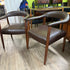 Sale!!! Mid Century Teak Arm Chairs