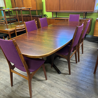 Mid Century Rosewood Dining Table from Denmark