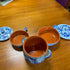 Mid Century Coop Stov Albisola Terra. cotta Set from Italy