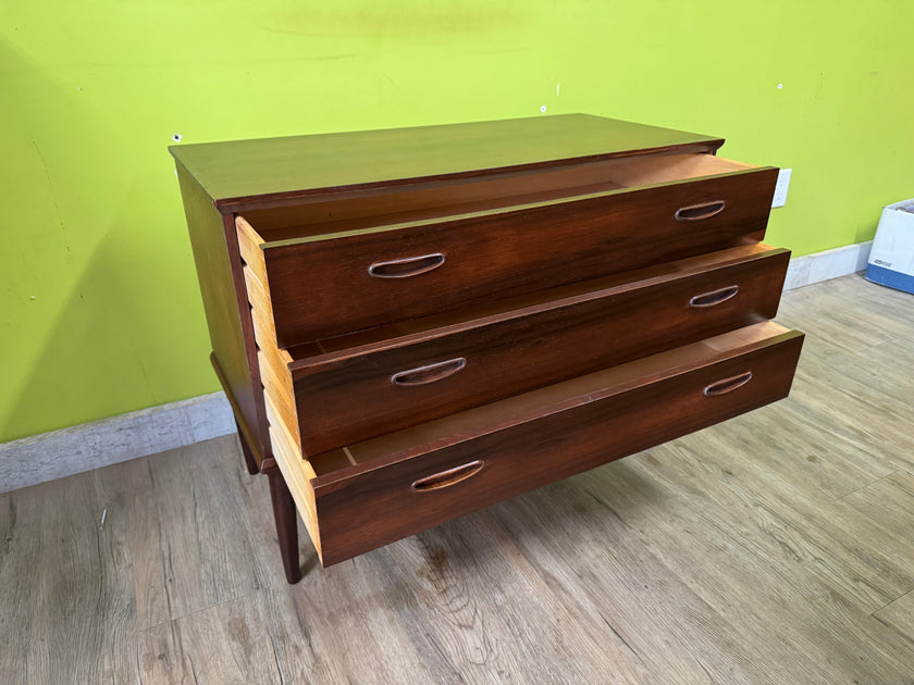 Mid Century Brazilian Rosewood Dresser from Denmark