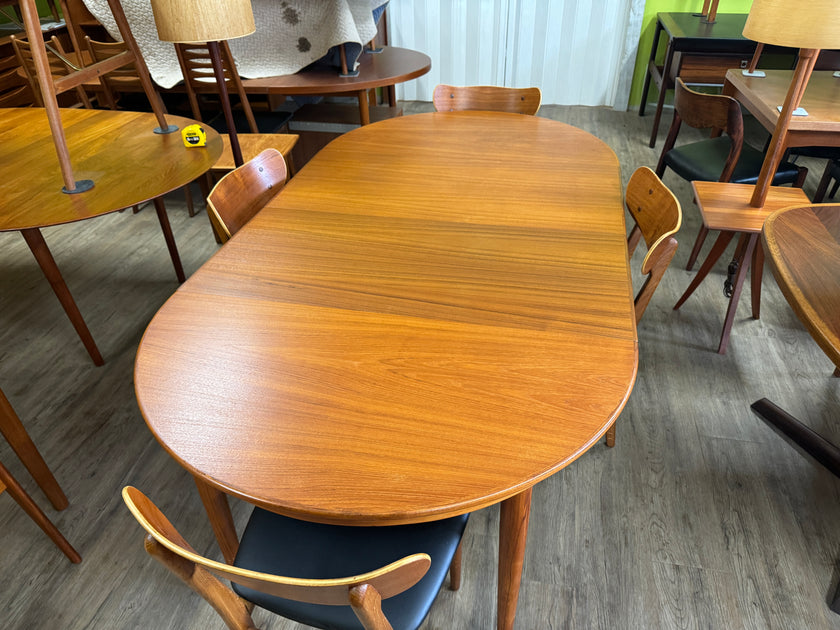 Mid Century Teak Dining Table from Denmark