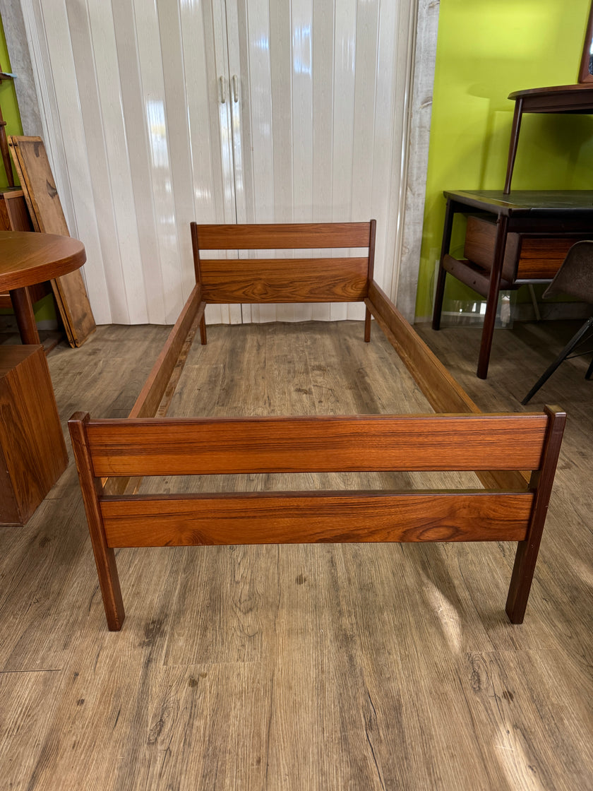 Mid Century Teak Single Bed