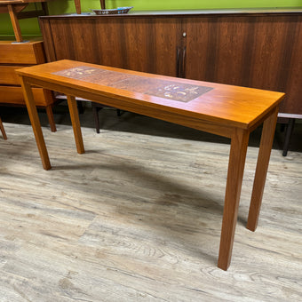 Sale!!! Mid Century Teak Hall / Console Table