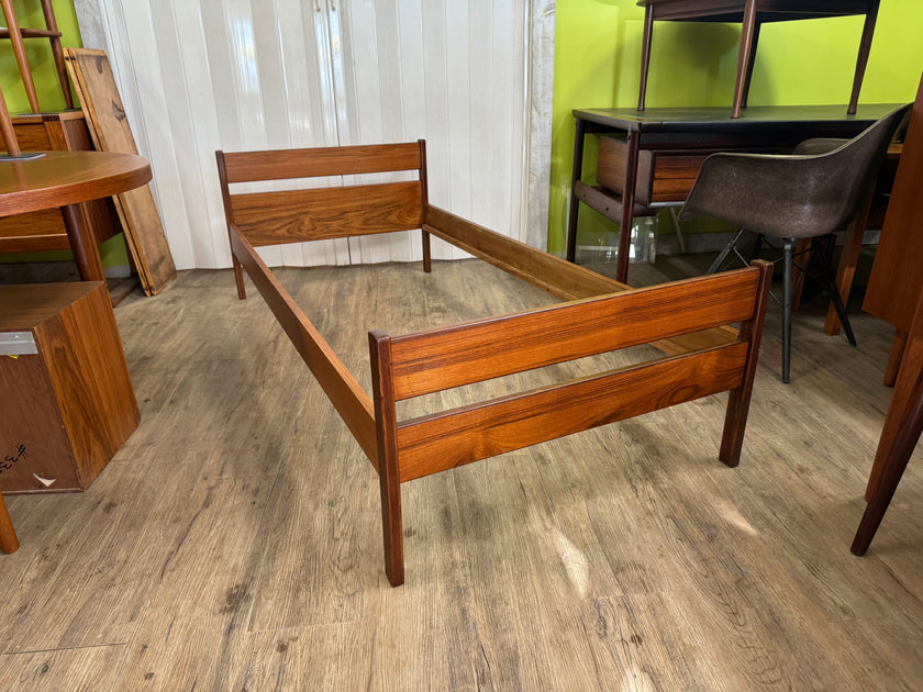 Mid Century Teak Single Bed