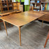 Mid Century Walnut and Ash Dining Table