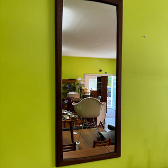 Sale!!! Mid Century Teak Mirror