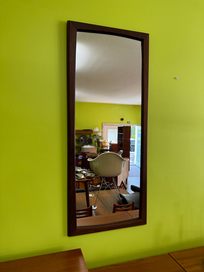 Sale!!! Mid Century Teak Mirror