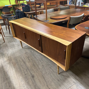 Mid Century Walnut and Ash Sideboard