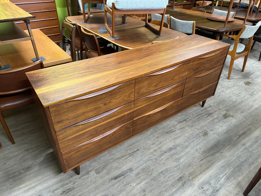 Mid Century Walnut Dresser