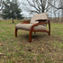 Mid Century Walnut Sofa and 1 Chair by Adrian Pearsall