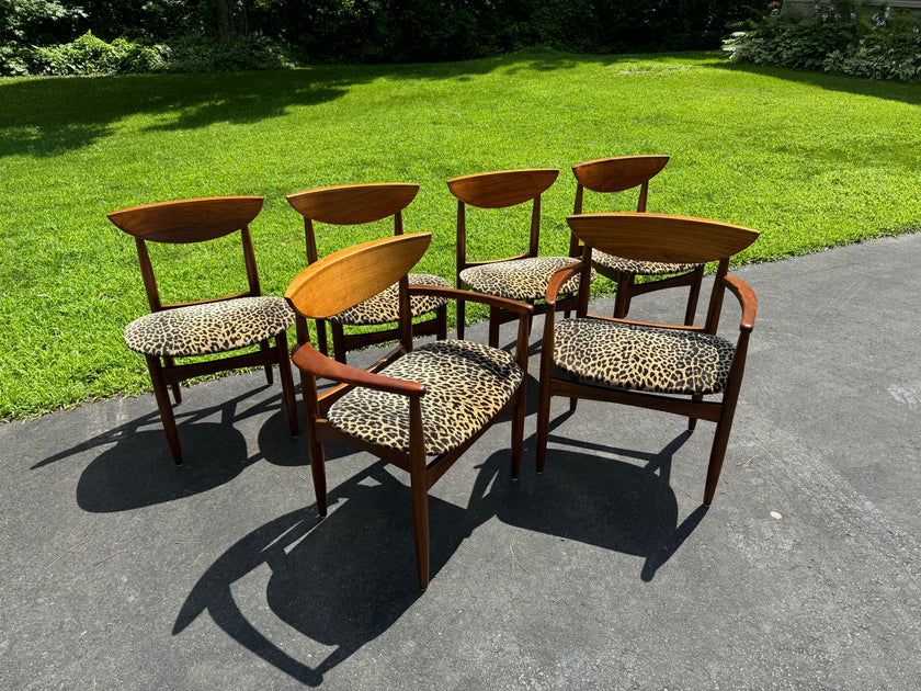 Sale!!! Mid Century Walnut Dining Chairs