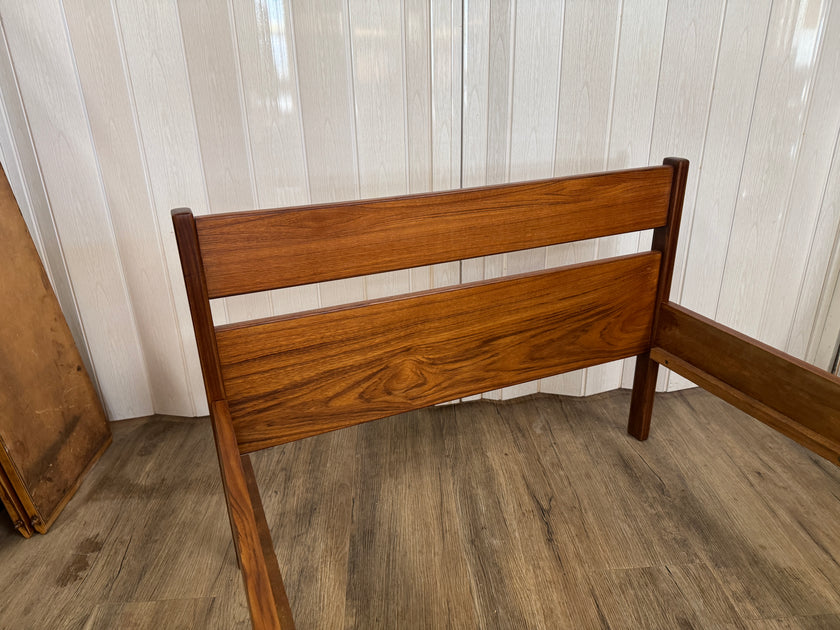 Mid Century Teak Single Bed