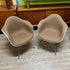 Sale!!! Eames Molded Fiberglass Full Padded Armchair with Eiffel Base