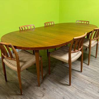 Mid Century Teak Dining Table from Sweden