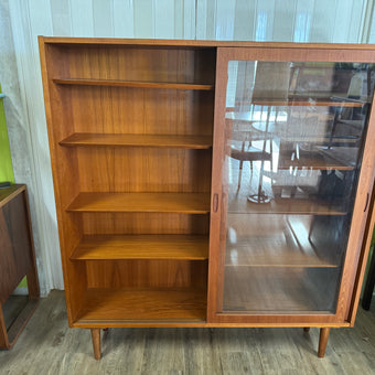 Mid Century Teak Display Cabinet from Denmark