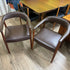 Sale!!! Mid Century Teak Arm Chairs