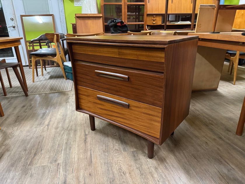 Mid Century Solid Teak Dresser