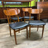 Mid Century Teak and Oak Dining Chairs