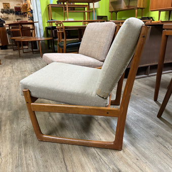 Mid Century Teak Lounge Chairs from Denmark