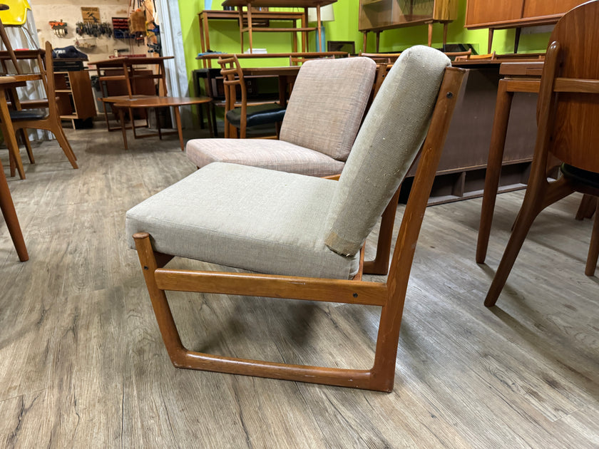 Mid Century Teak Lounge Chairs from Denmark