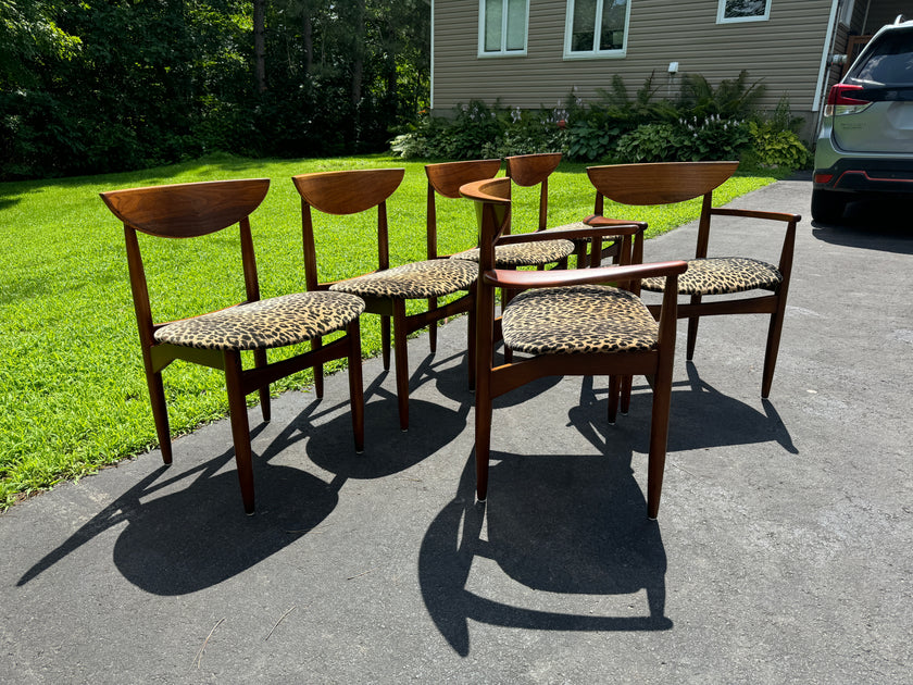 Sale!!! Mid Century Walnut Dining Chairs