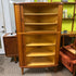 Mid Century Teak Corner Cabinet from Denmark