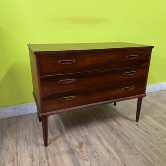 Mid Century Brazilian Rosewood Dresser from Denmark