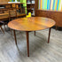 Mid Century Solid Teak Dining Table from Denmark