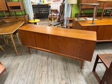 Load image into Gallery viewer, Mid Century Teak Sideboard from Denmark