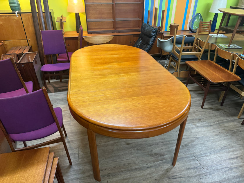 Mid Century Teak Dining Table from Denmark