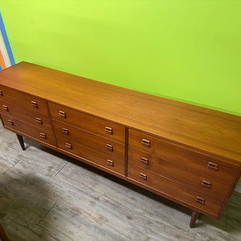 Mid Century Teak Dresser