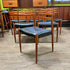 Mid Century Teak Dining Chairs from Denmark